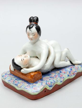 Скульптура "Любовники". Китай, период династии Цин, 1889–1912 годы.