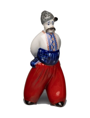 Фигура «Солопий Черевик», 1960-е – фарфор, роспись