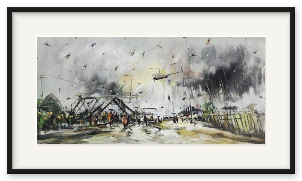 «Град» – Константин Александрович Батынков, графика, 2009