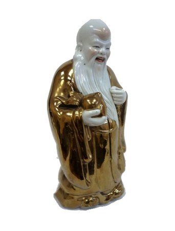 Статуэтка «Шоусин», фарфор, Китай, 1950 – фарфор