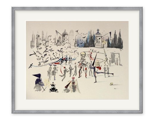 Aquatint “Mills” – Salvador Dalí