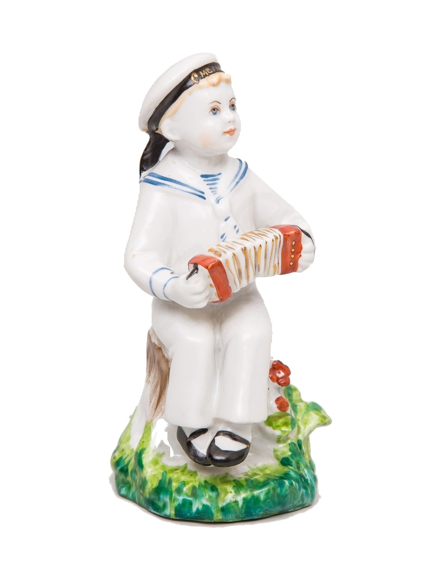 Sculpture “Young Accordion Player”. Kosenkova. LFZ – photo 2 of 6