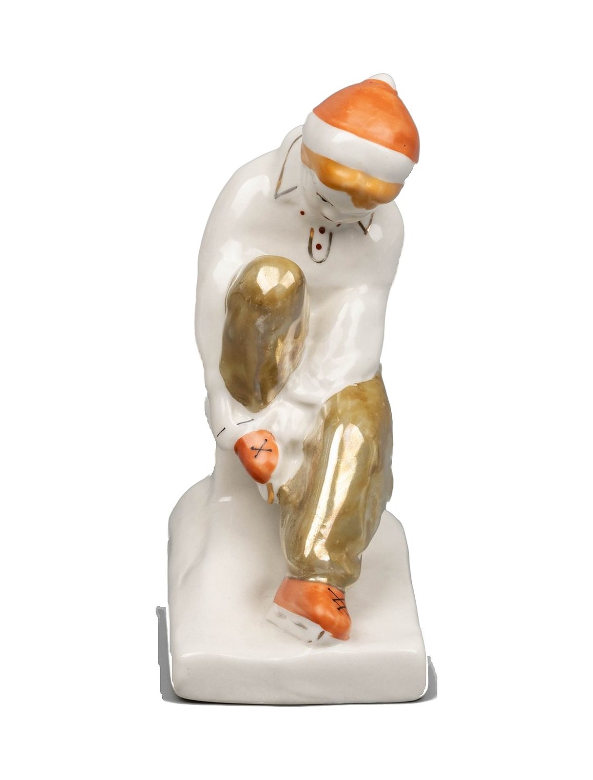 Figure “Girl Putting on Skates” – photo 2 of 6
