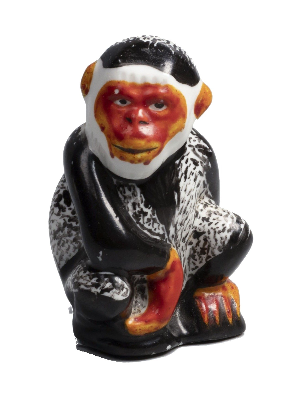 Monkey. Figurine Porcelain LFZ 1937-1939