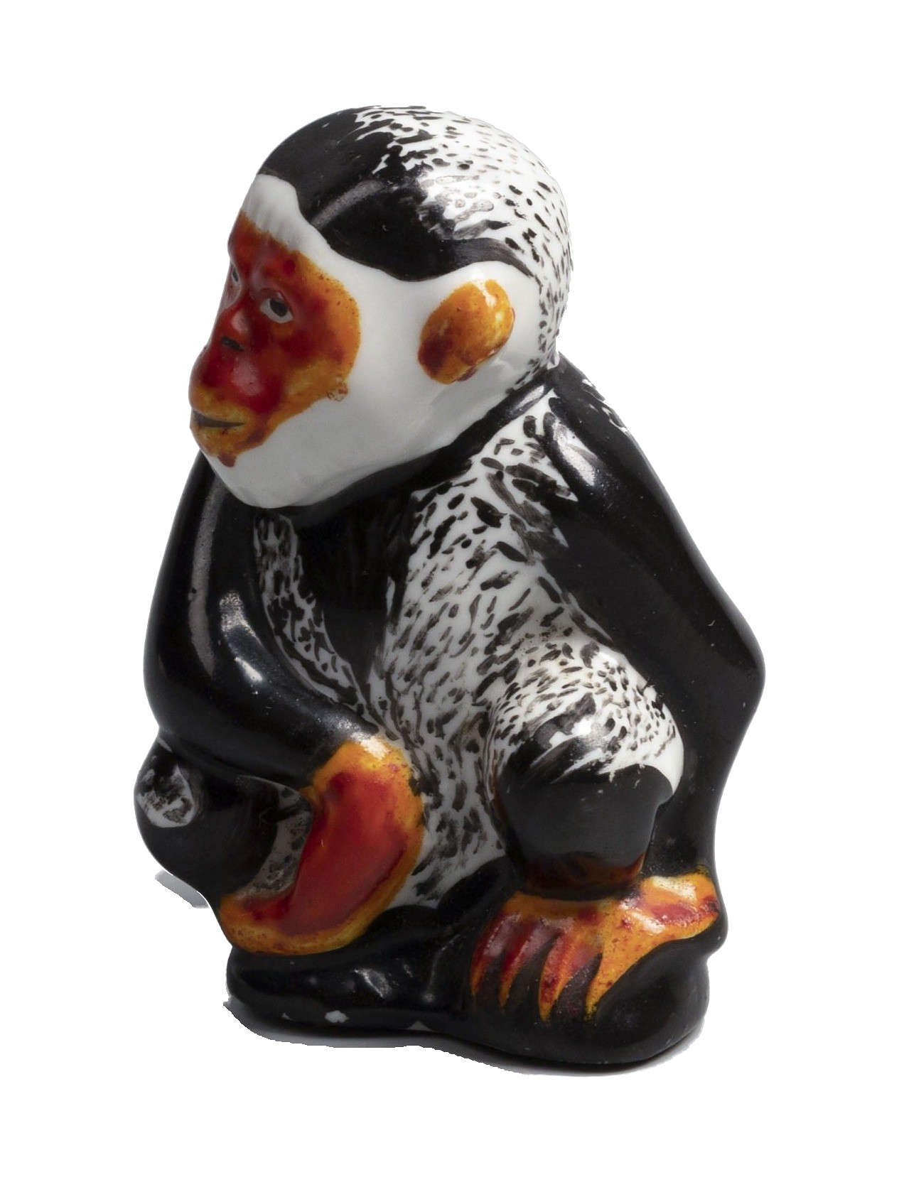 Monkey. Figurine Porcelain LFZ 1937-1939 – photo 2 of 11
