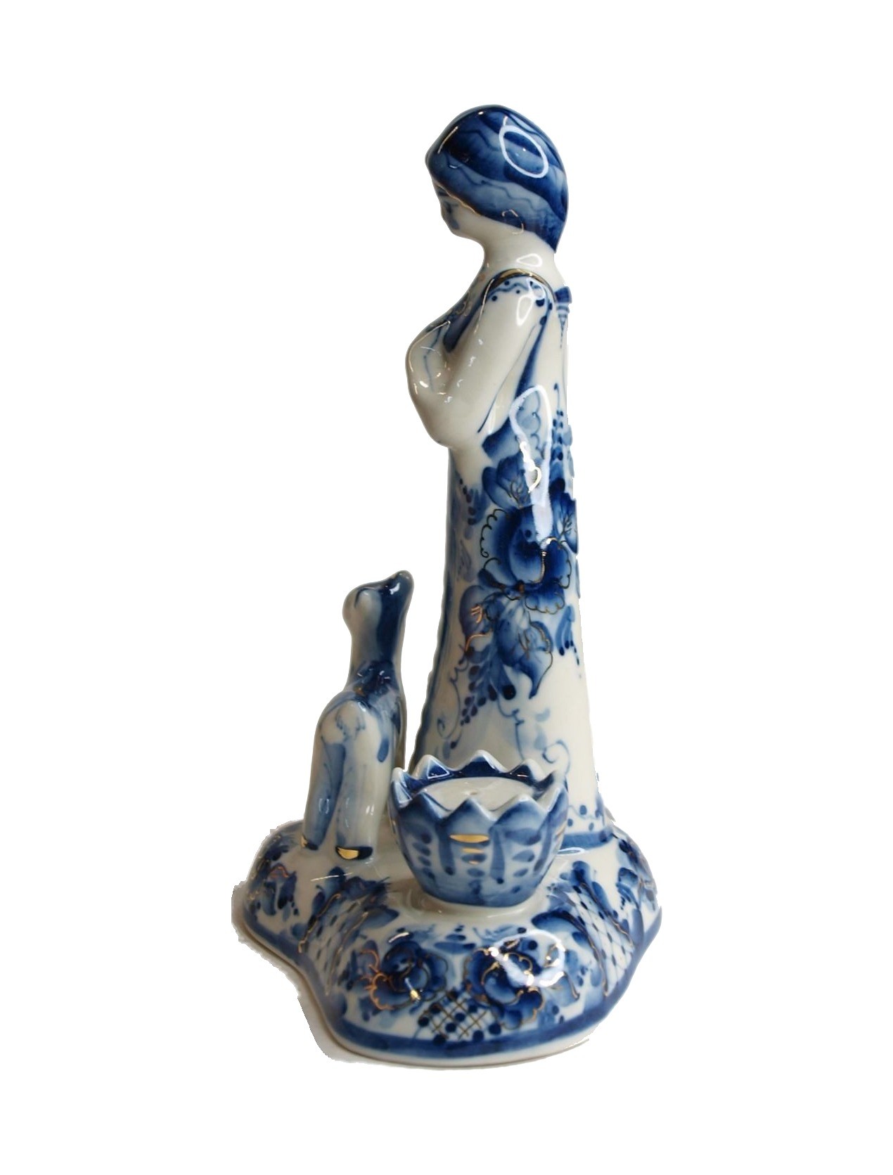Figurine candlestick “Alyonushka with Little Goat” – photo 3 of 11