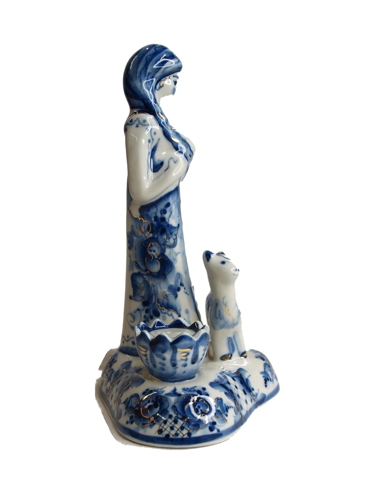 Figurine candlestick “Alyonushka with Little Goat” – photo 5 of 11
