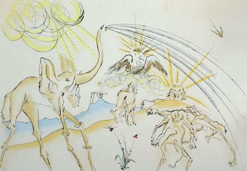 «Больные животные» — Salvador Dali