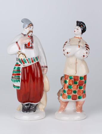 Фигуры парные «Одарка и Карась» - Без автора