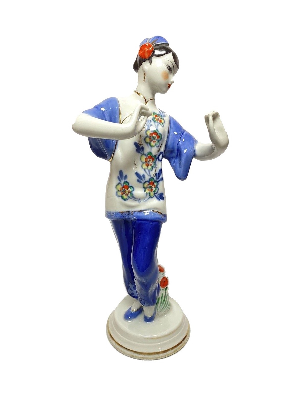 Porcelain figurine “Dancing Chinese Woman” – Verbilki