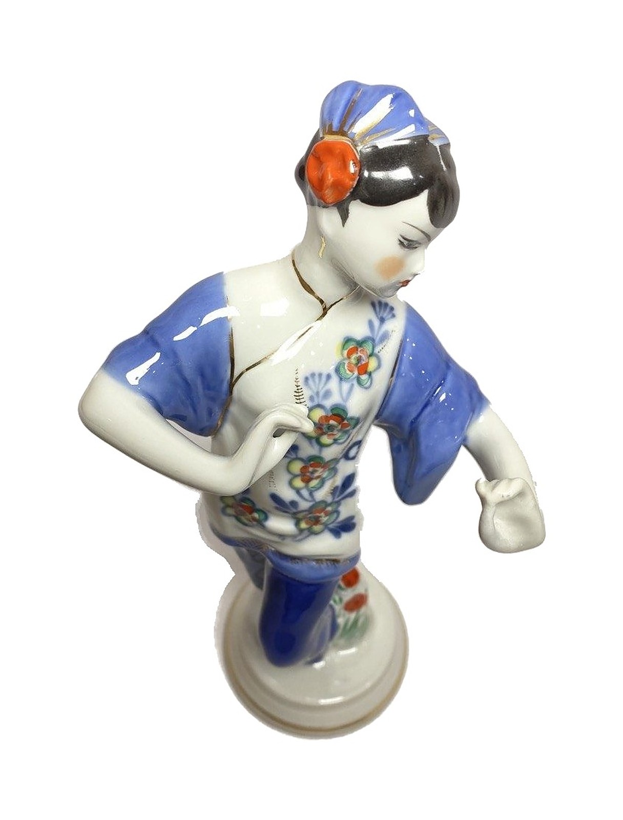 Porcelain figurine “Dancing Chinese Woman” – photo 6 of 6